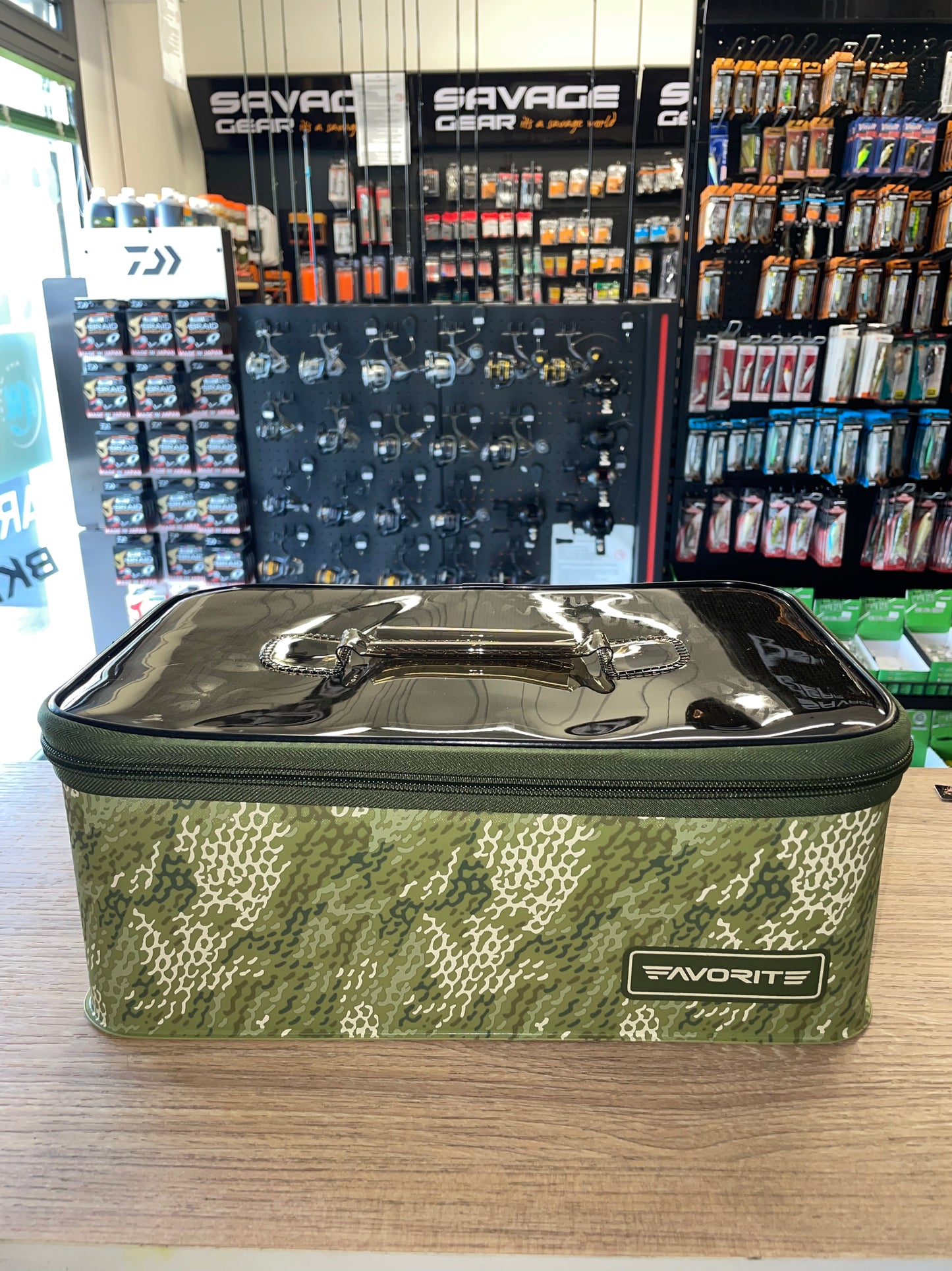 Favorite Eva Tackle Box Khaki
