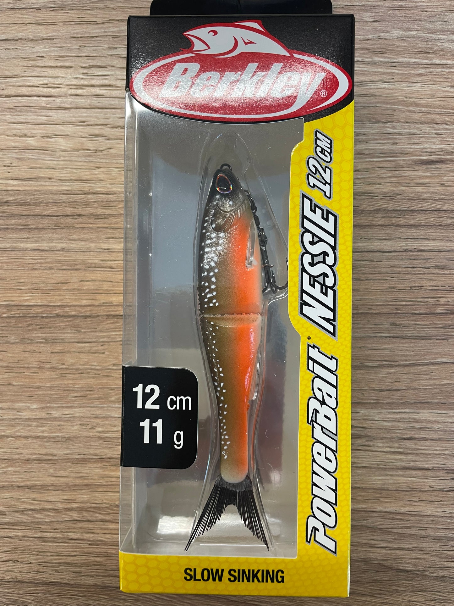 Berkley Nessie 12CM 11G Slow Sinking Soft Swimbait