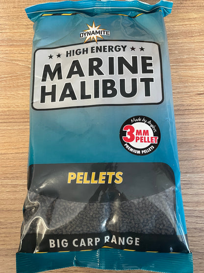 Dynamite Marine Halibut Pellets 900G
