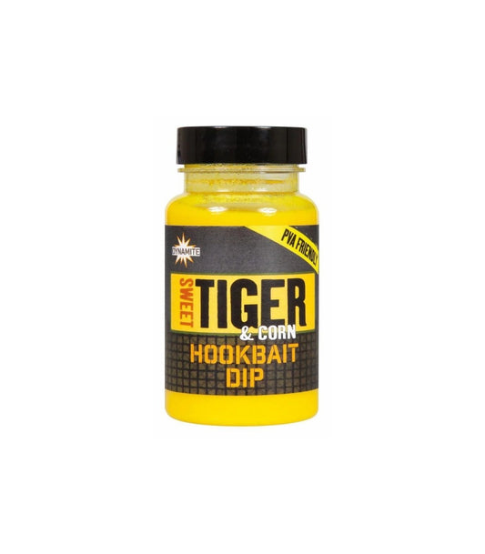 Dynamite HookBait Dip Sweet Tiger & Corn Pva Friendly 100ML