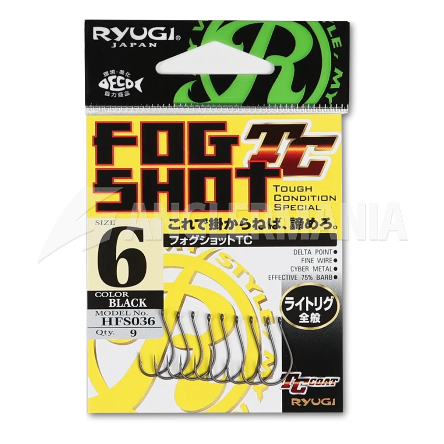 Ryugi Japan Fog Shot TC Hook