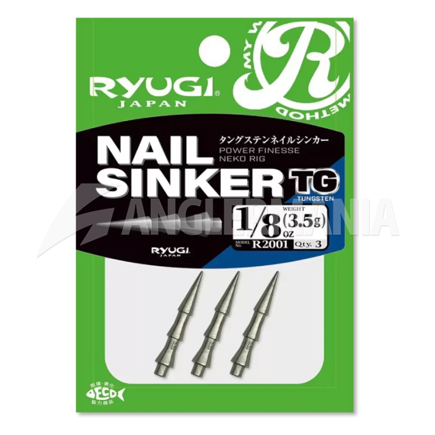 Ryugi Japan Nail Sinker Tungsten