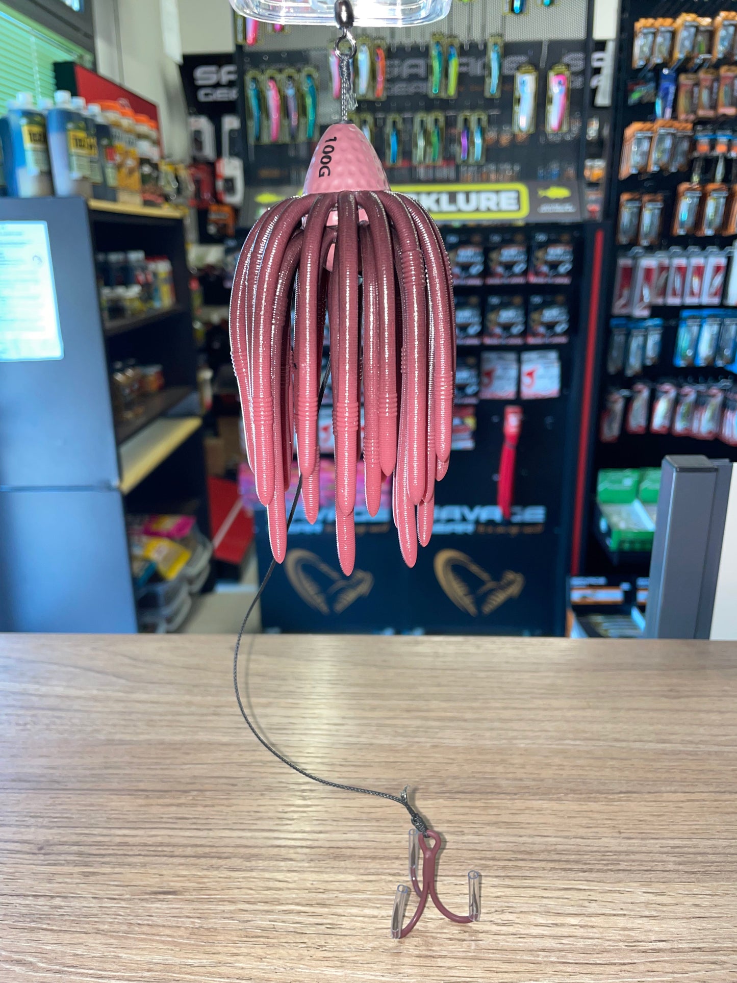 Madcat Worm Teaser 150G/35CM/100KG/#2/0