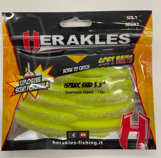 Herakles Ispanic Shad 3.5”