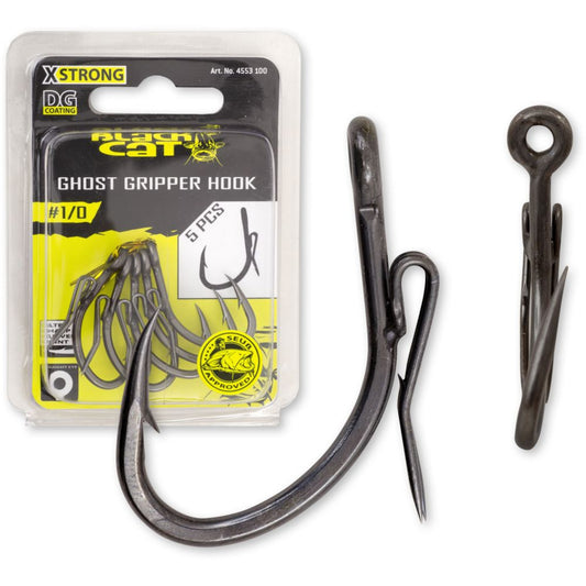 Black Cat Ghost Gripper Hook Size #2/0