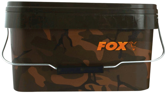 Fox Camo Square Bucket 5-10-17L Secchiello Ermetico