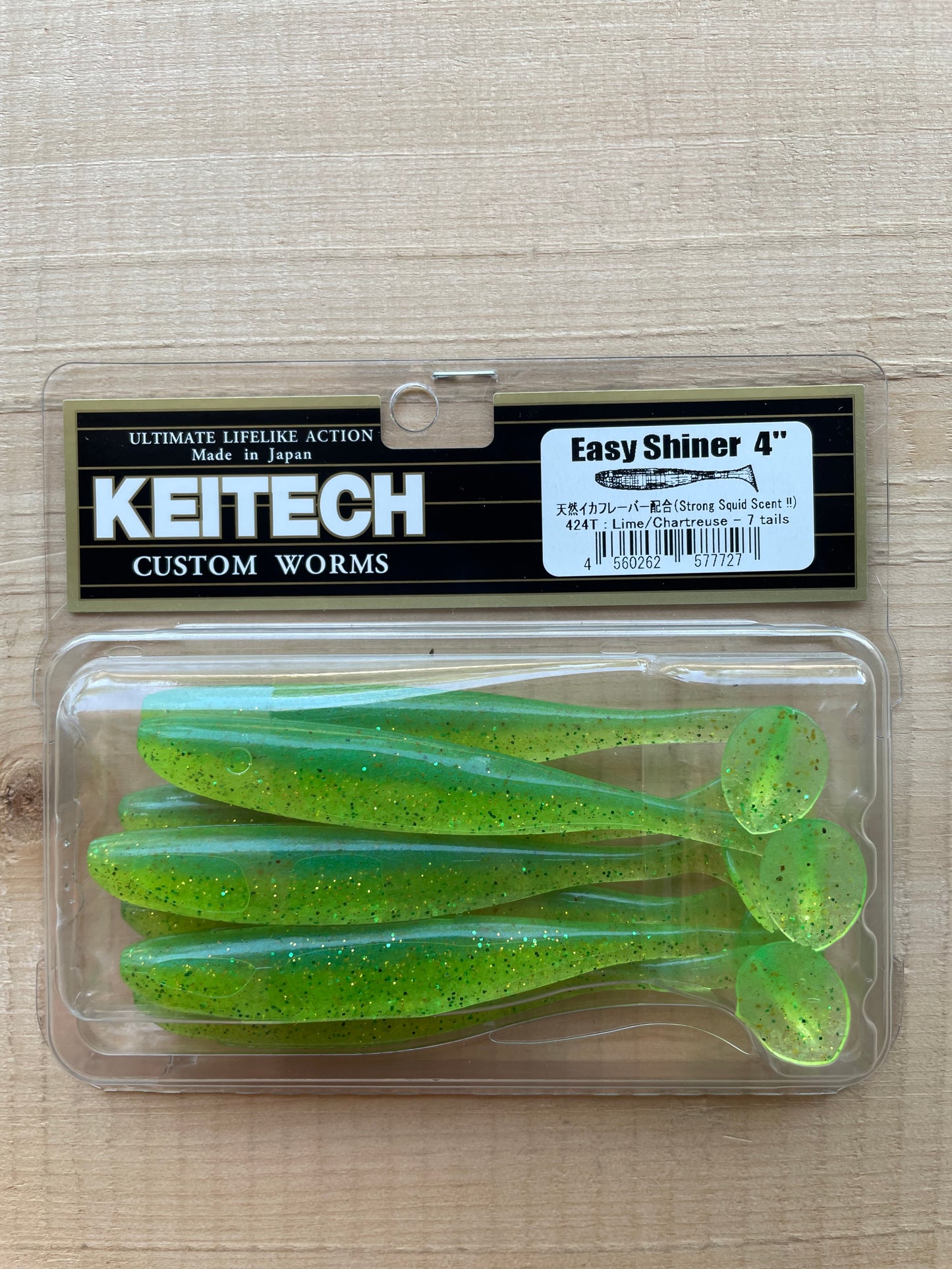 Keitech Easy Shiner Shad 4”