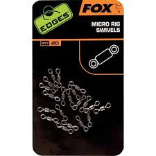 Fox Micro Rig Swivels – Pesca Evolution