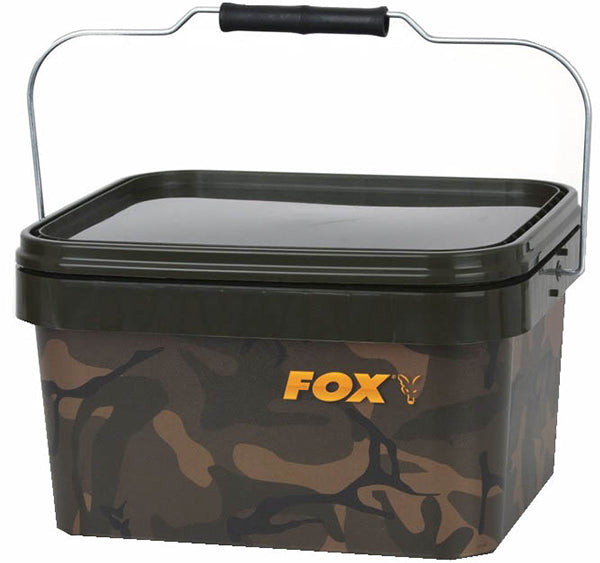 Fox Camo Square Bucket 5-10-17L Secchiello Ermetico