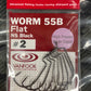 Vanfook Worm 55B Flat Hook