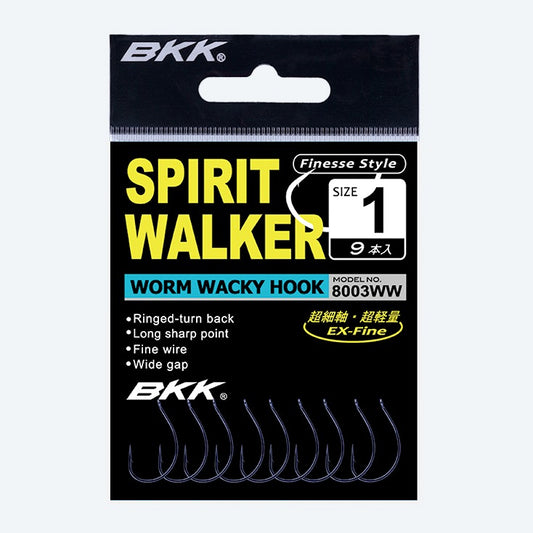 BKK Spirit Walker Worm Wacky Hook