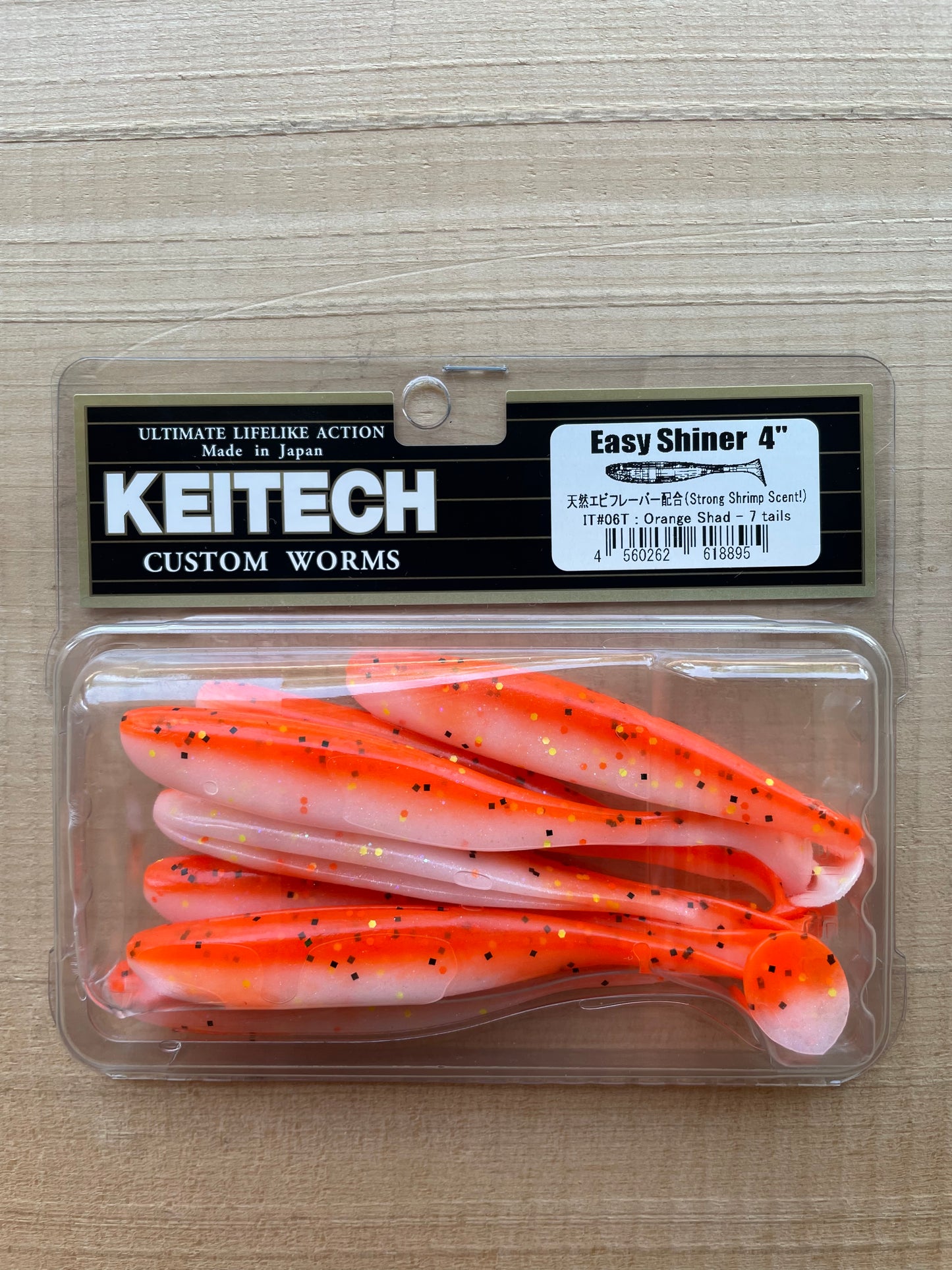 Keitech Easy Shiner Shad 4”