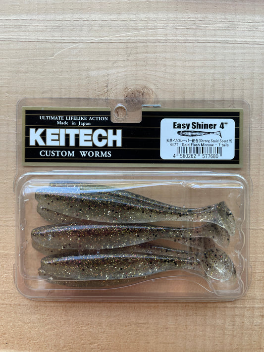 Keitech Easy Shiner Shad 4”