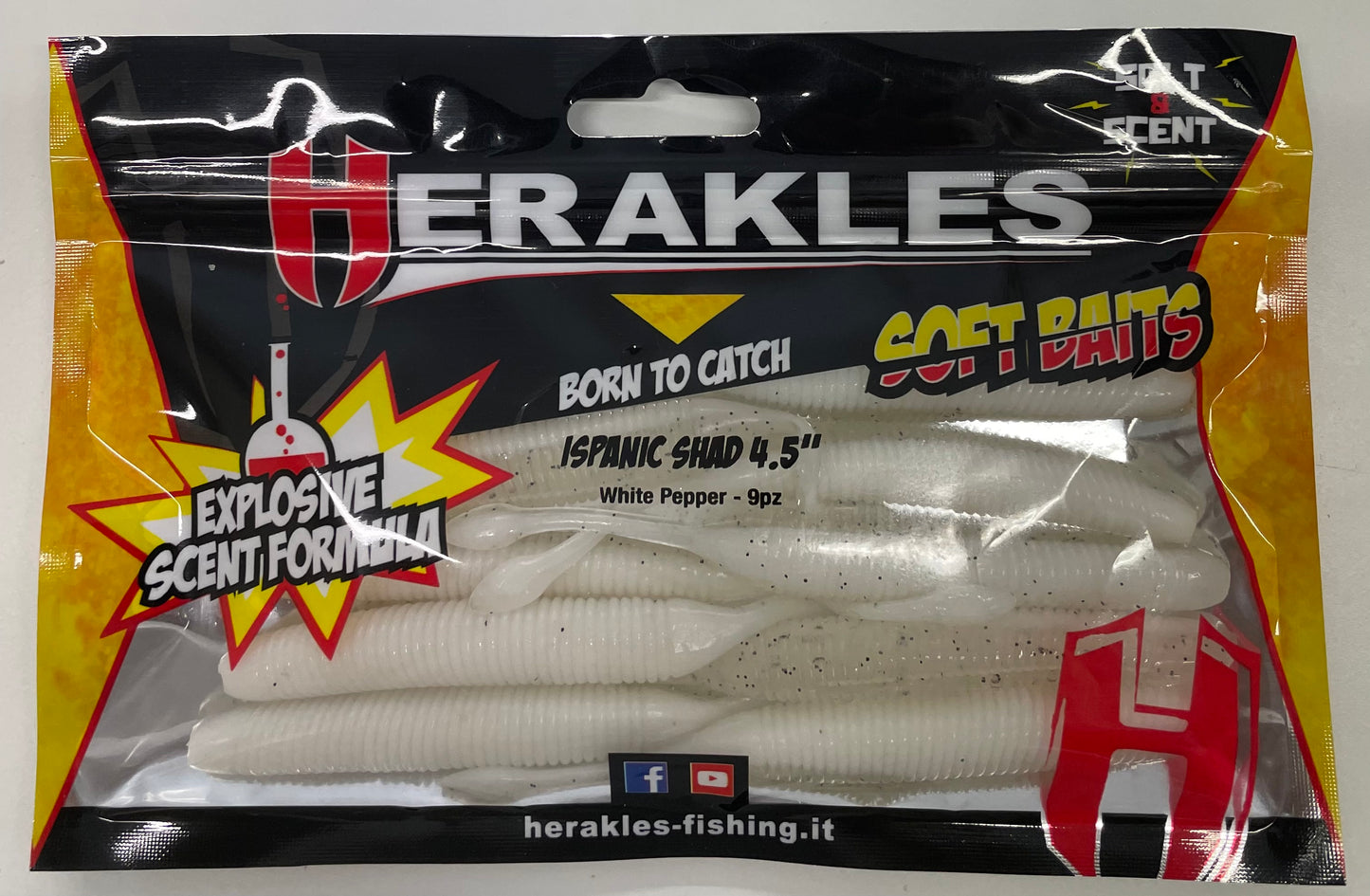 Herakles Ispanic Shad 4.5”