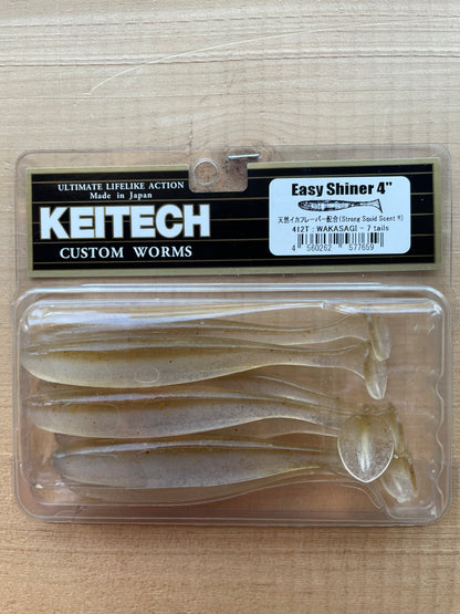 Keitech Easy Shiner Shad 4”