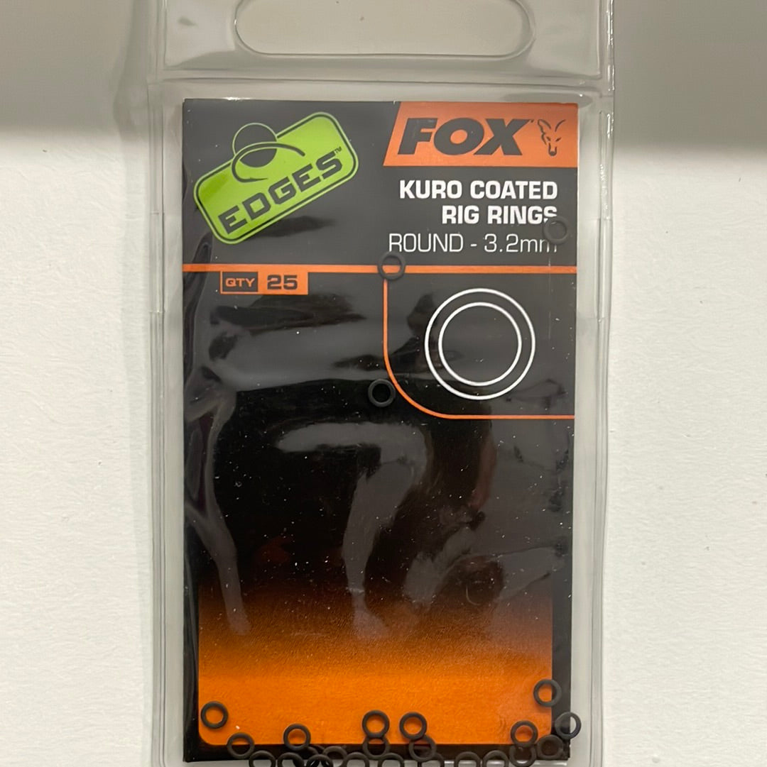 Fox Kuro Coated Rig Rings