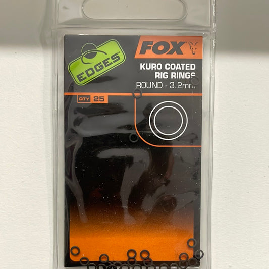 Fox Kuro Coated Rig Rings