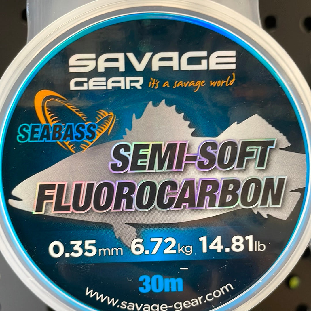 Savage Gear Fluorocarbon Seabass Semi-Soft