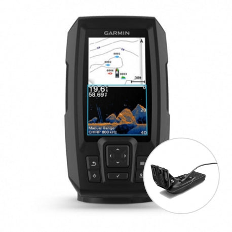 Garmin Striker 4 GPS + Garmin Chirp Doppia Frequenza Ecoscandaglio