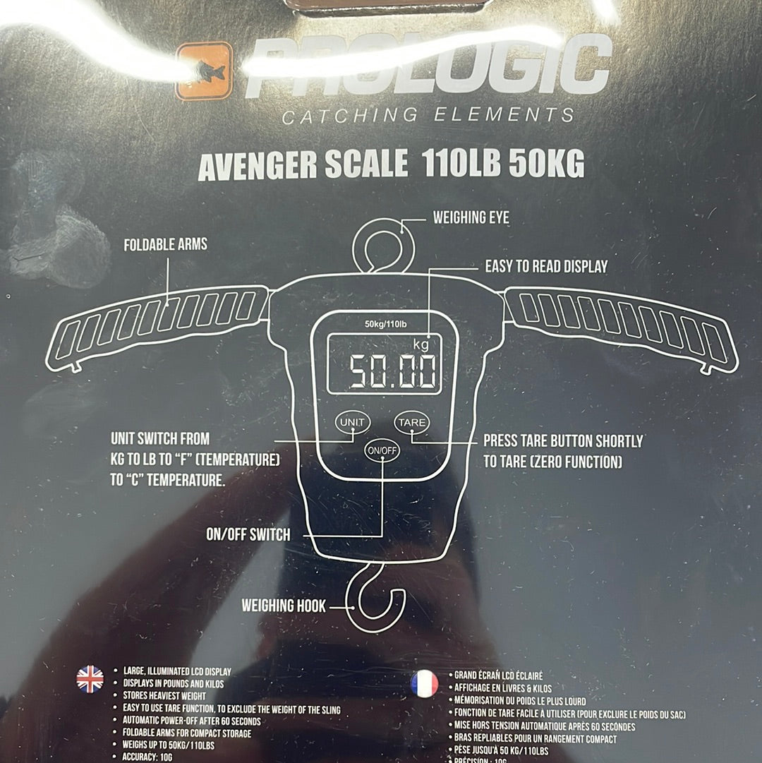 Bilancia Prologic Avenger Scale 50kg 110lb