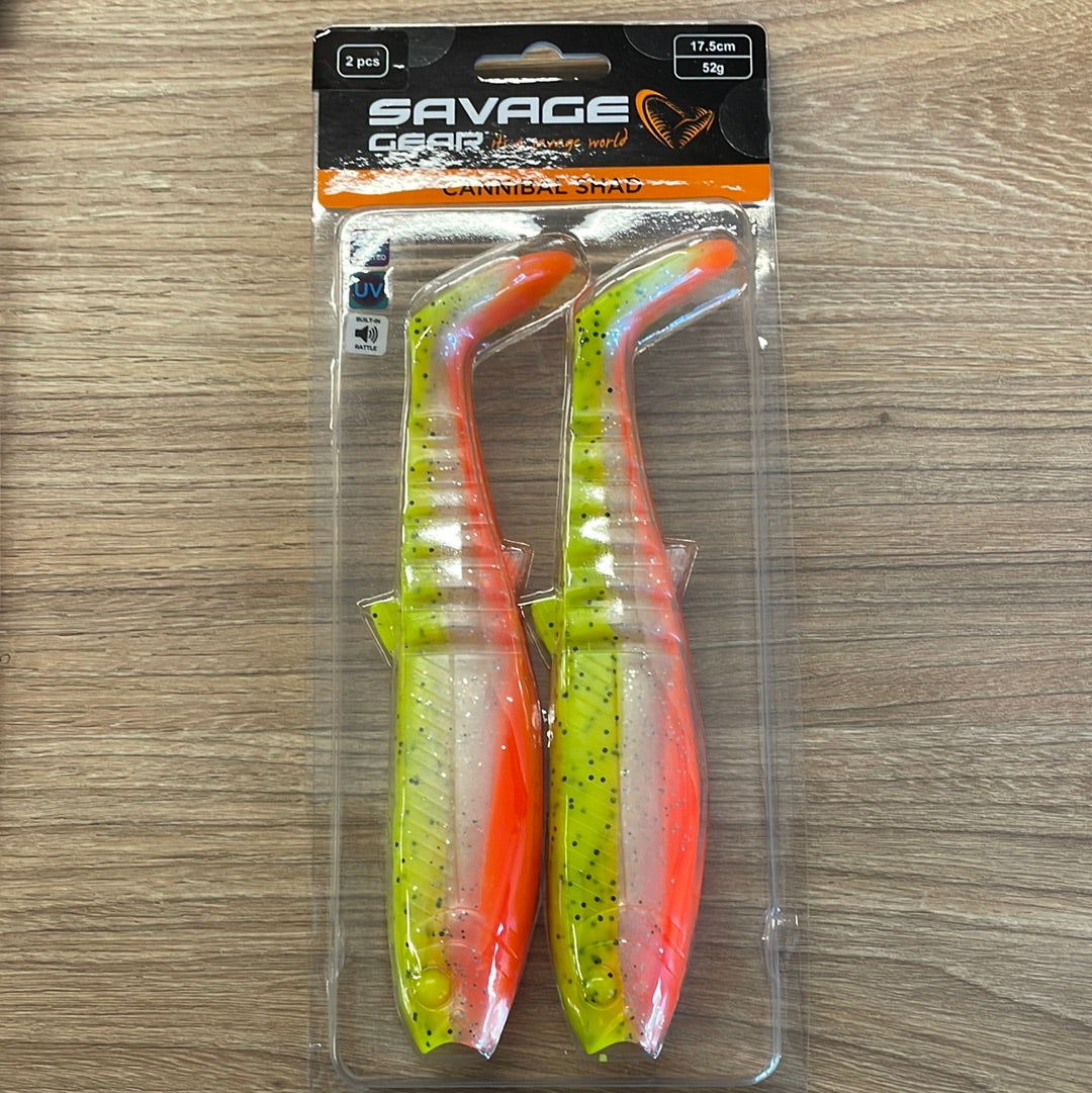 Savage Gear Cannibal Shad 17.5CM 52G