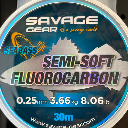 Savage Gear Fluorocarbon Seabass Semi-Soft